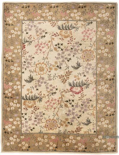Turkish Hand-Knotted Rug - 5'  x 6' 6" (60" x 78")