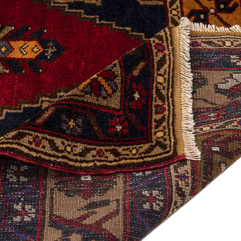 Vintage Turkish Hand-Knotted Rug - 4' 3" x 8' 2" (51" x 98") - K0079426