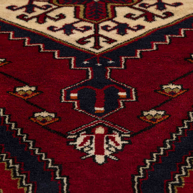 Vintage Turkish Hand-Knotted Rug - 3' 3" x 6' 3" (39" x 75") - K0079427