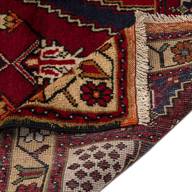 Alfombra Vintage Turca Anudada a Mano - 100 cm x 193 cm - K0079428