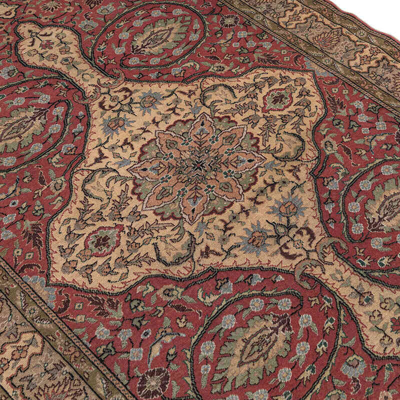 Alfombra Vintage Turca Anudada a Mano - 152 cm x 215 cm - K0079432
