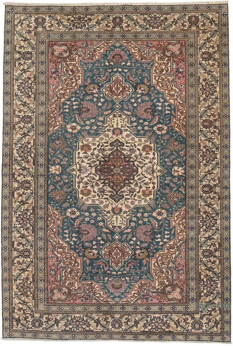 El Dokuma Vintage Halı - 144 cm x 212 cm - K0079434