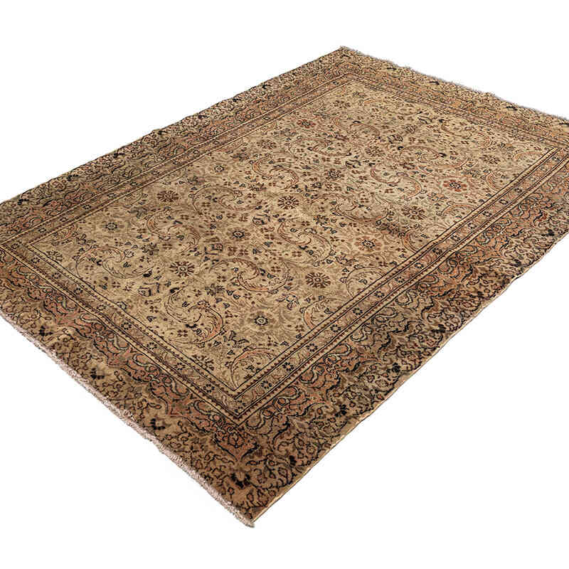 El Dokuma Vintage Halı - 150 cm x 207 cm - K0079438
