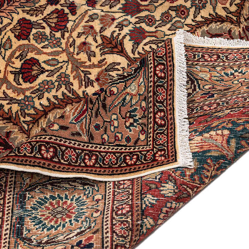 Vintage Turkish Hand-Knotted Rug - 6' 4" x 9' 6" (76" x 114") - K0079439