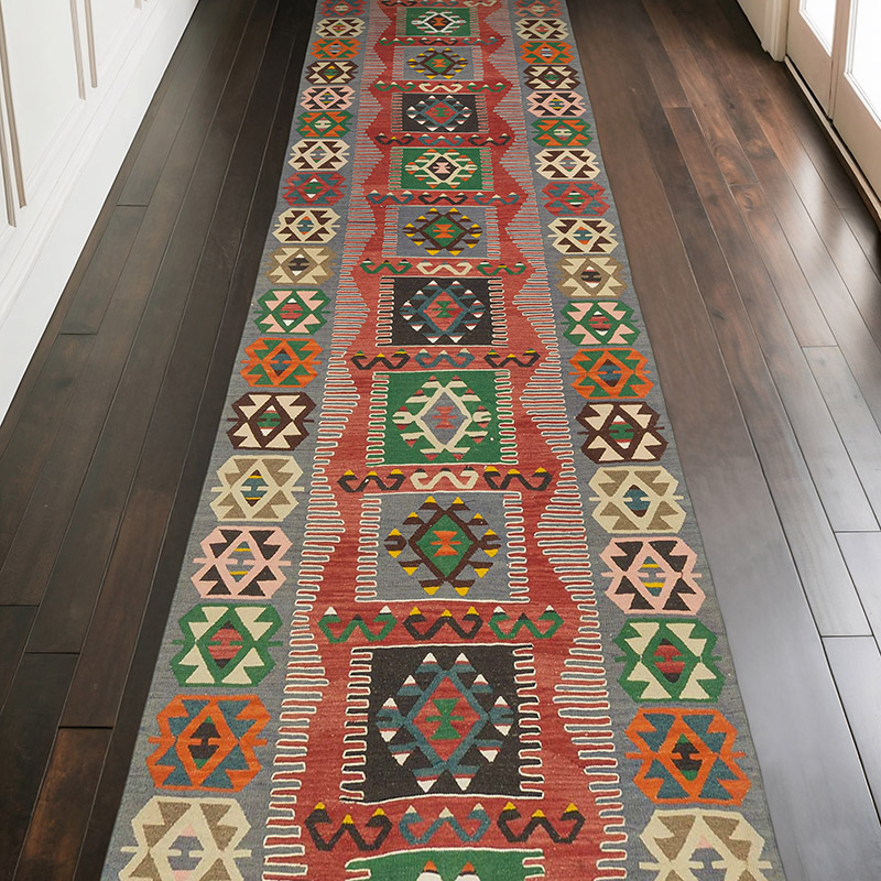 Esme Vintage Kilim de Pasillo - 120 cm x 366 cm - K0079443