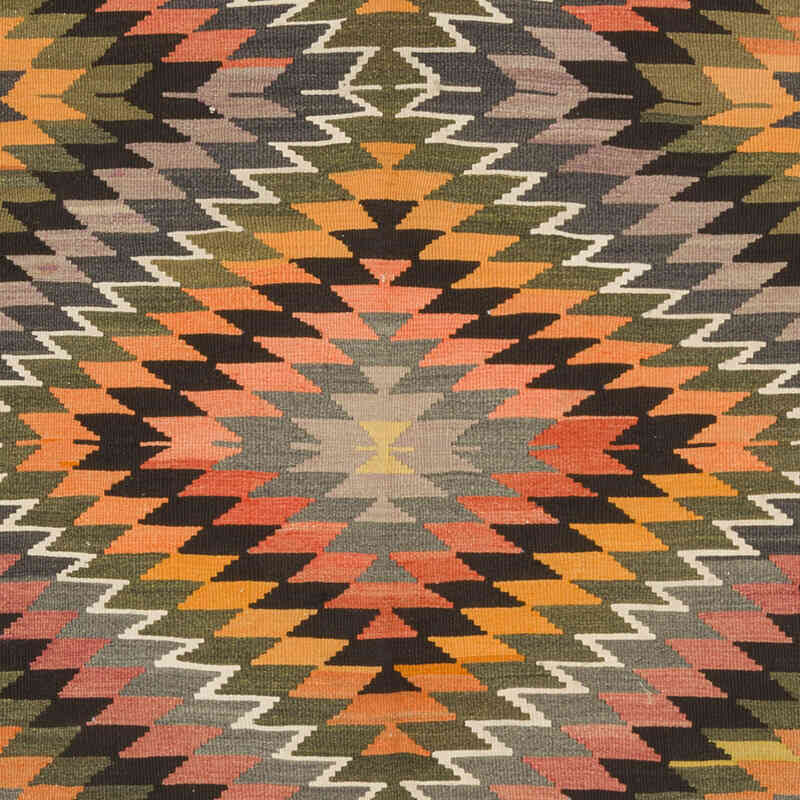 Vintage Konya Kilim Rug - 6'  x 9' 7" (72" x 115") - K0079444