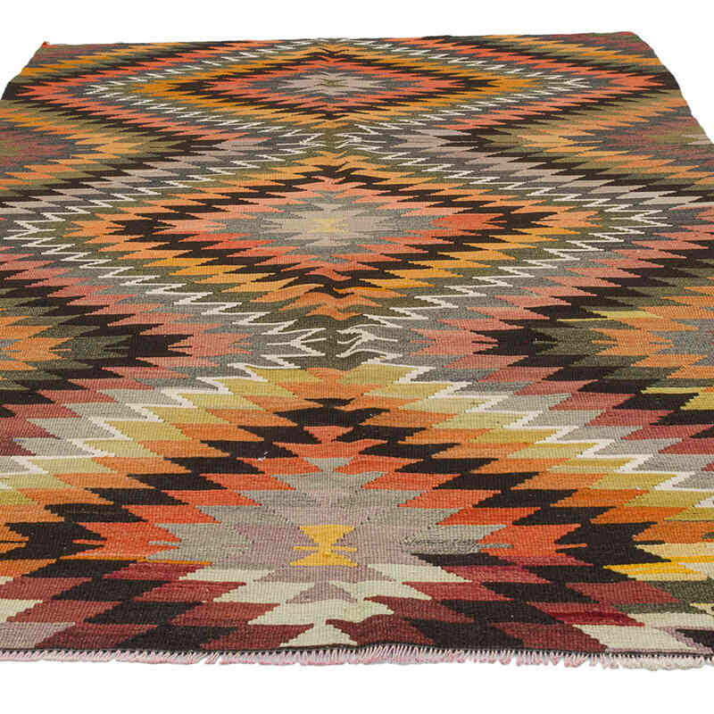 Vintage Konya Kilim Rug - 6'  x 9' 7" (72" x 115") - K0079444