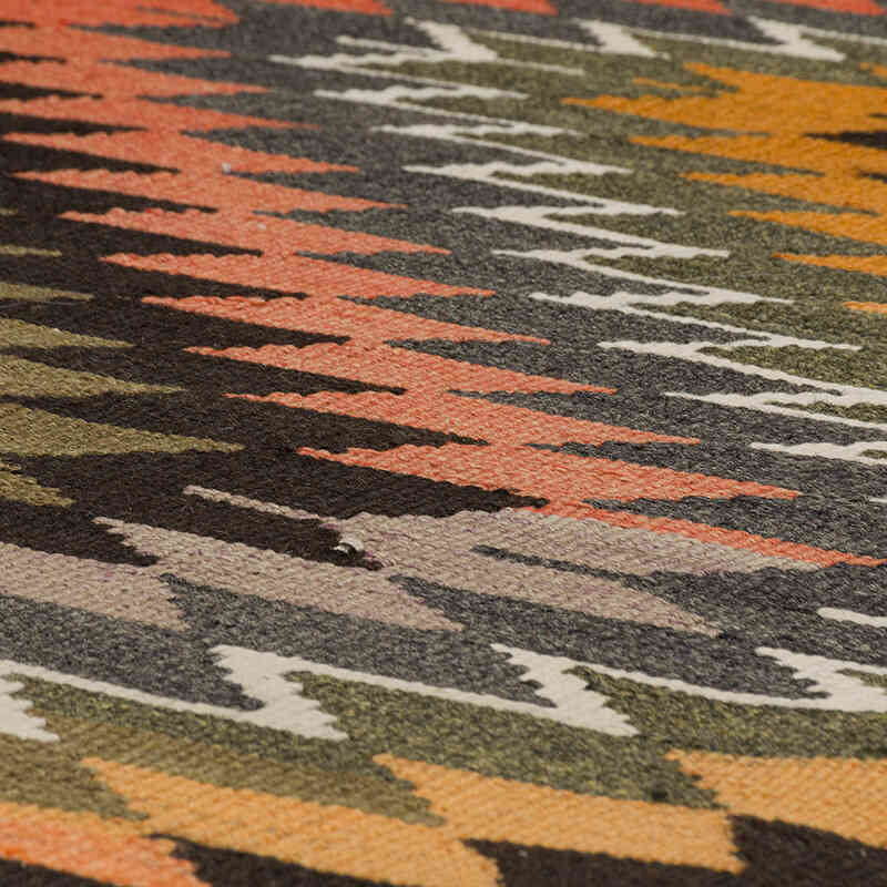Vintage Konya Kilim Rug - 6'  x 9' 7" (72" x 115") - K0079444