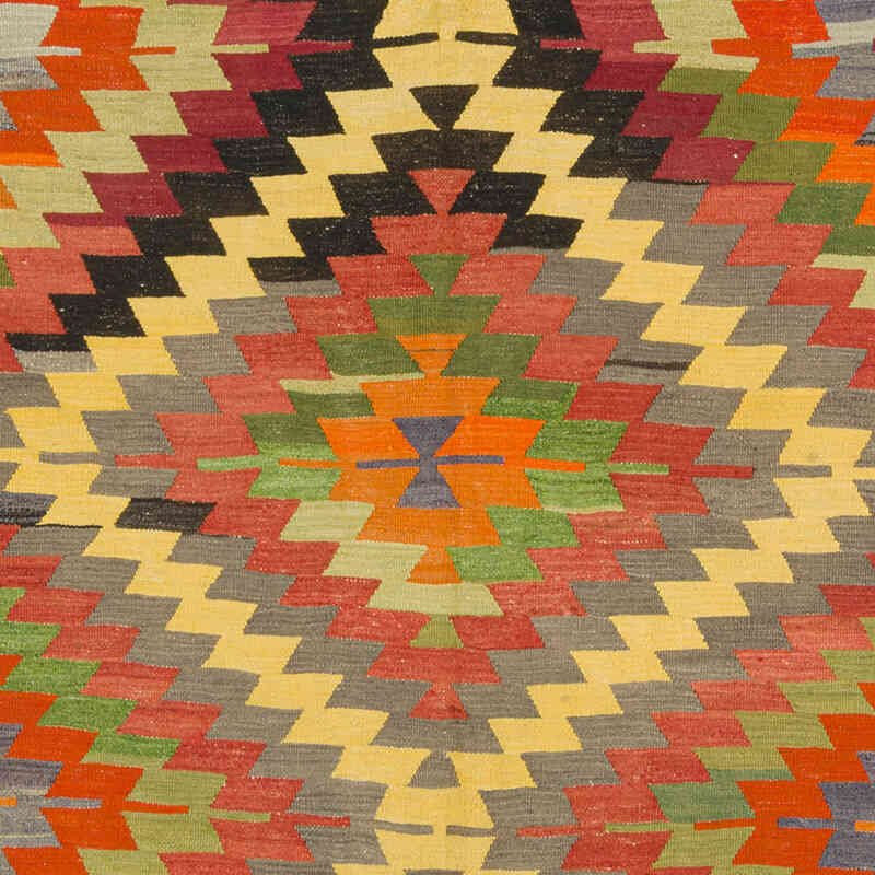 Alfombra Vintage Denizli Kilim - 144 cm x 328 cm - K0079446