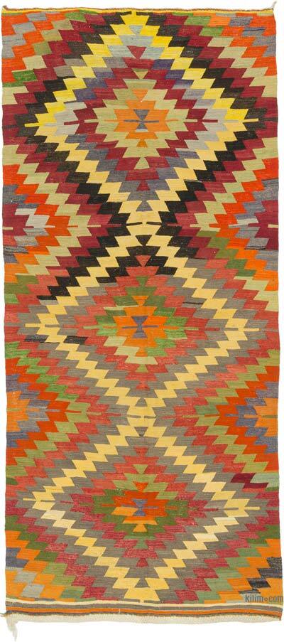 Alfombra Vintage Denizli Kilim - 144 cm x 328 cm