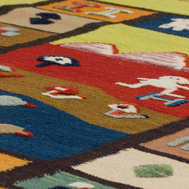 Nueva Alfombra Turca Kilim - 100 cm x 202 cm - K0079447