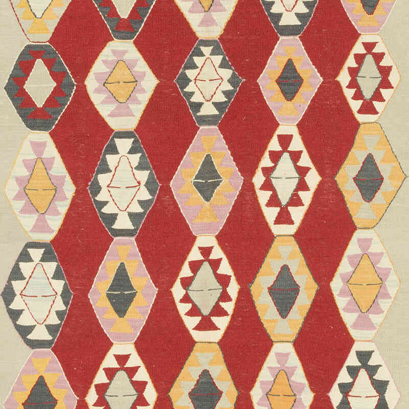 New Handwoven Turkish Kilim Rug - 5' 9" x 7' 11" (69" x 95") - K0079448