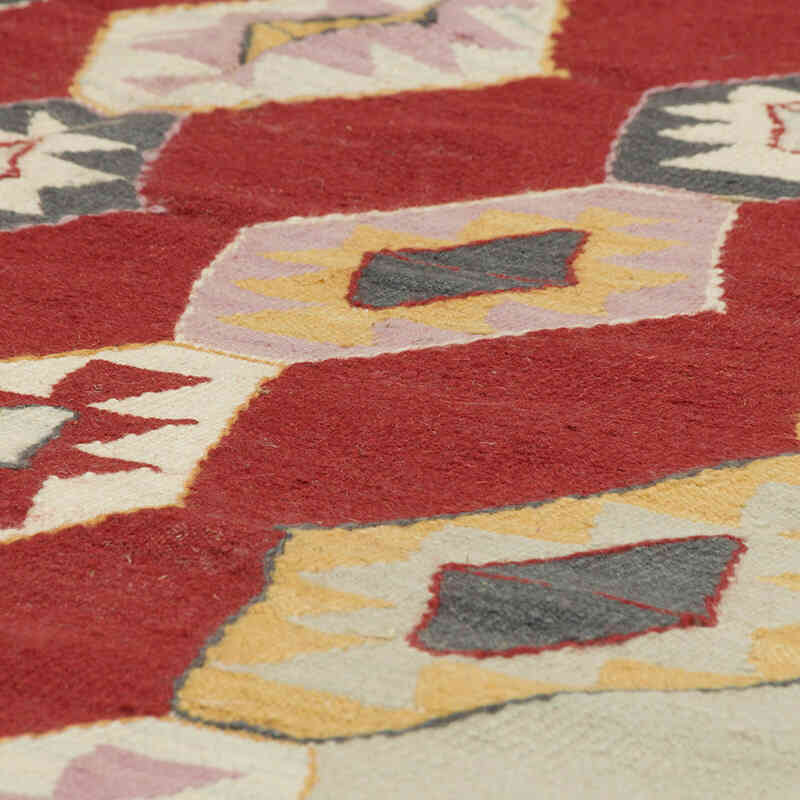 New Handwoven Turkish Kilim Rug - 5' 9" x 7' 11" (69" x 95") - K0079448