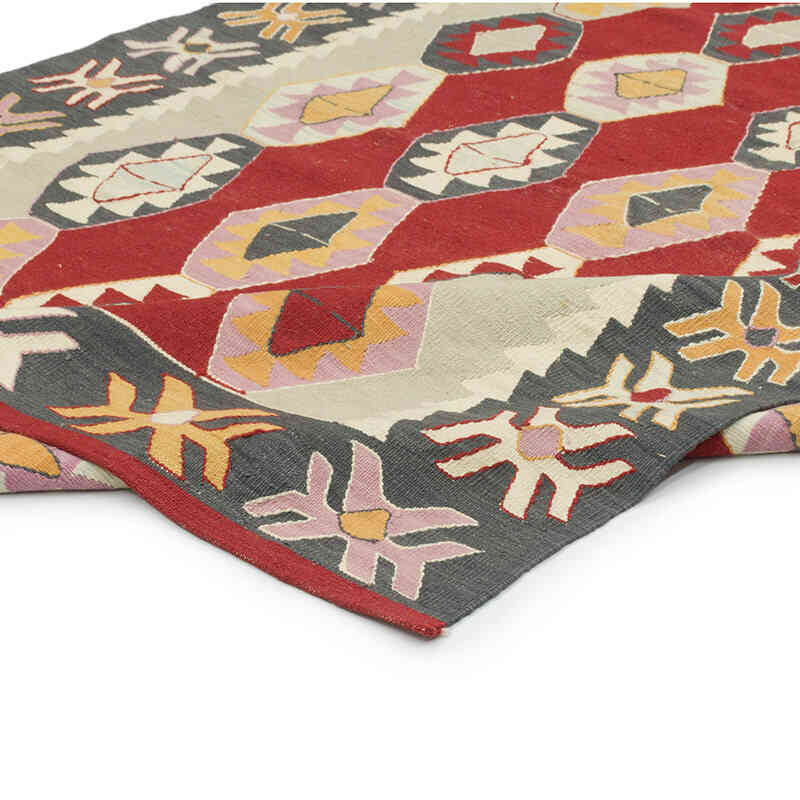 New Handwoven Turkish Kilim Rug - 5' 9" x 7' 11" (69" x 95") - K0079448