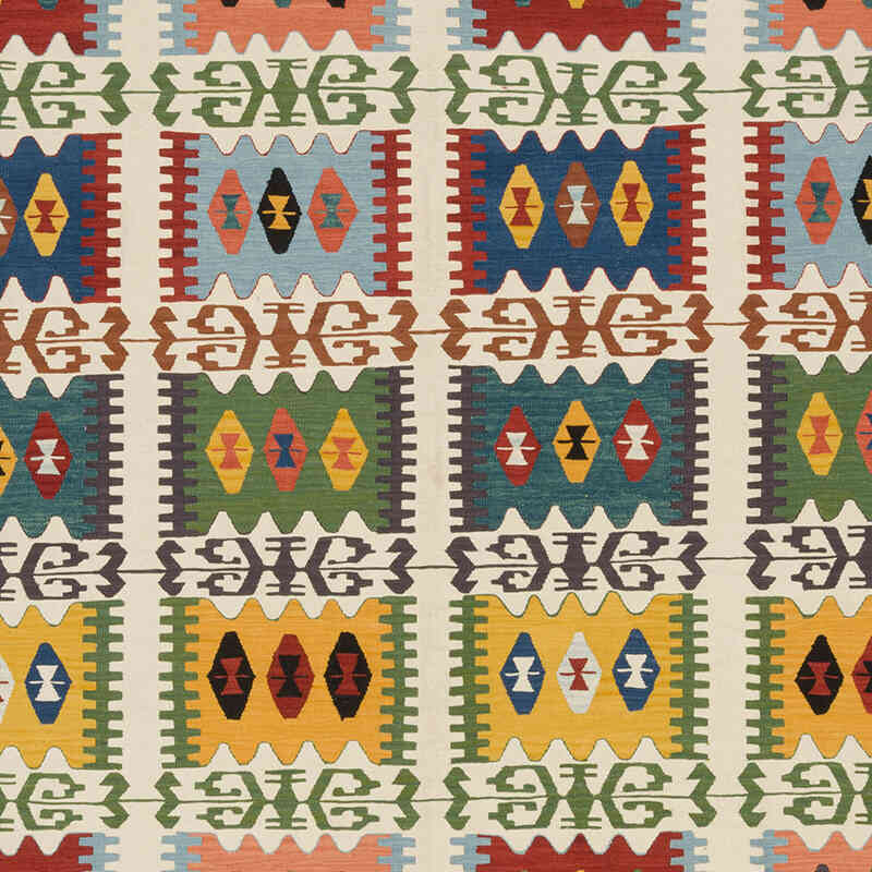 Yeni Kök Boya El Dokuma Kilim - 250 cm x 342 cm - K0079450