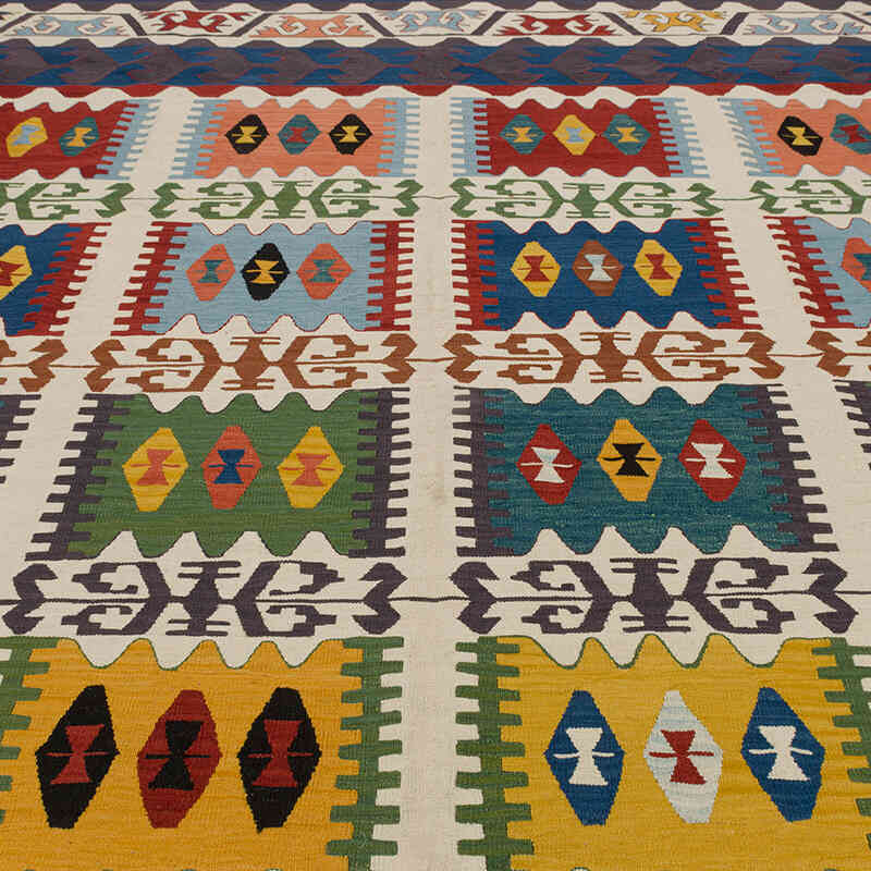 Yeni Kök Boya El Dokuma Kilim - 250 cm x 342 cm - K0079450