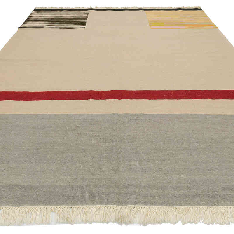 Nueva Alfombra Turca Kilim - 206 cm x 316 cm - K0079451