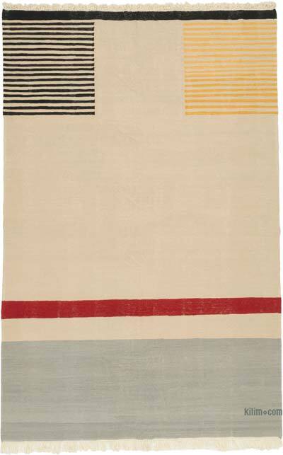 Yeni Kök Boya El Dokuma Kilim - 206 cm x 316 cm