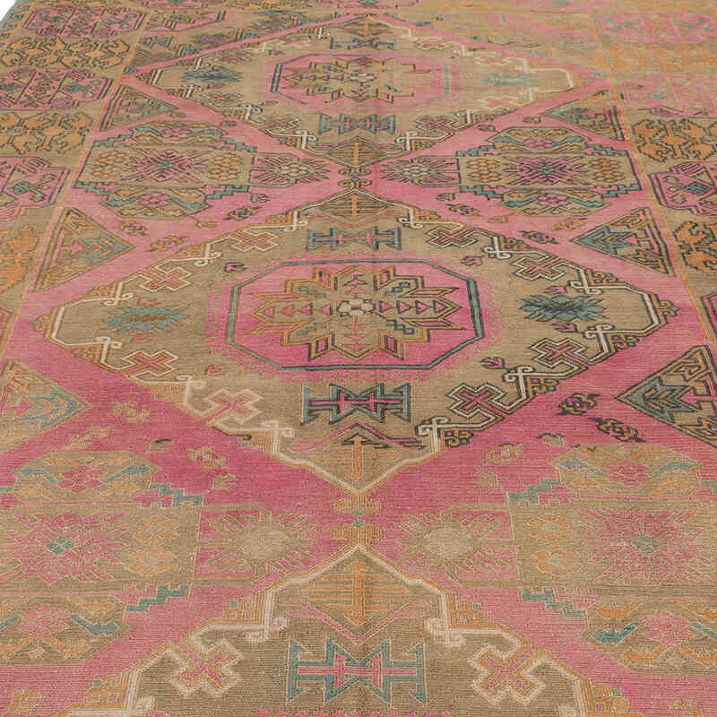 Vintage Caucasian Soumak Rug - 6' 8" x 10' 6" (80" x 126") - K0079452