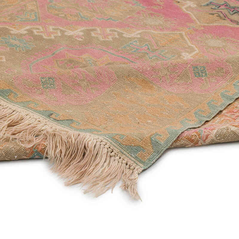 Vintage Caucasian Soumak Rug - 6' 8" x 10' 6" (80" x 126") - K0079452