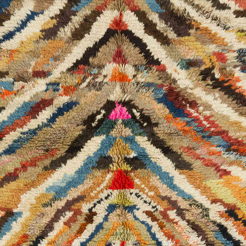 New Turkish Tulu Rug - 6' 11" x 9' 2" (83" x 110") - K0079454