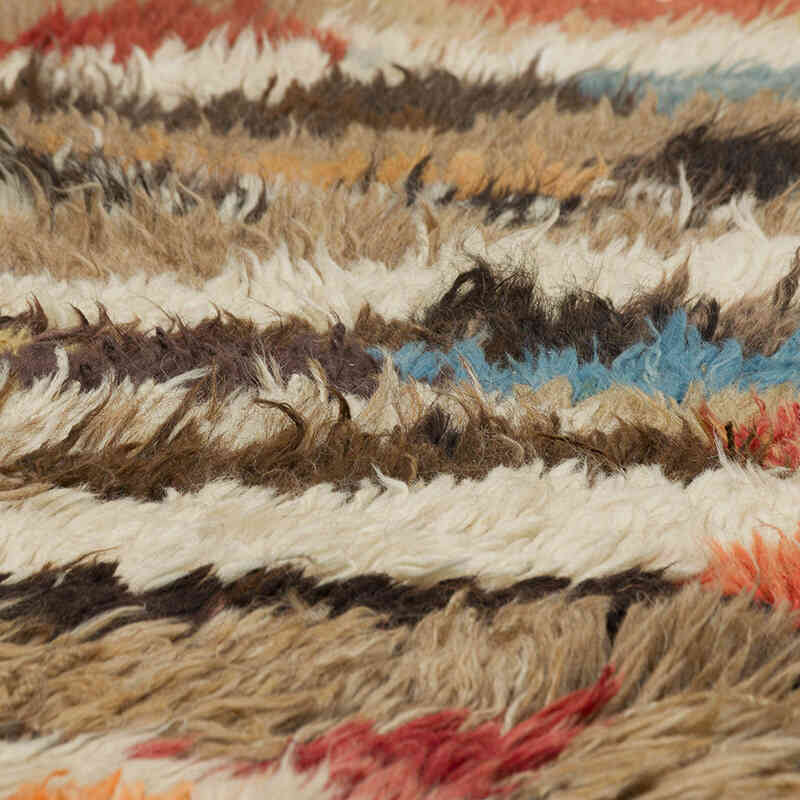 New Turkish Tulu Rug - 6' 11" x 9' 2" (83" x 110") - K0079454