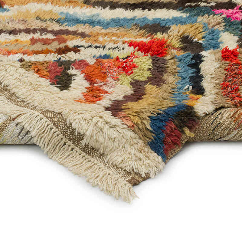 New Turkish Tulu Rug - 6' 11" x 9' 2" (83" x 110") - K0079454