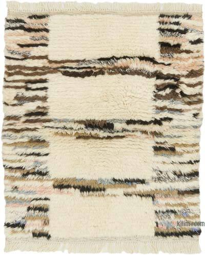New Turkish Tulu Rug - 3' 6" x 4' 2" (42" x 50")