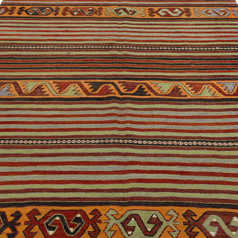 Vintage Konya Kilim Rug - 5' 5" x 12'  (65" x 144") - K0079461