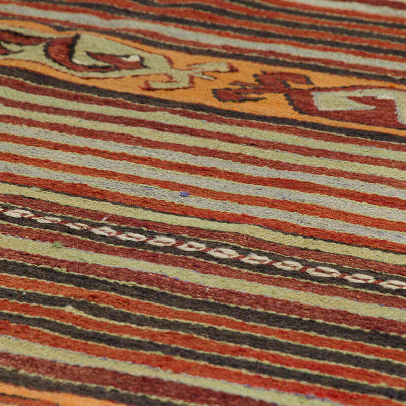 Vintage Konya Kilim Rug - 5' 5" x 12'  (65" x 144") - K0079461