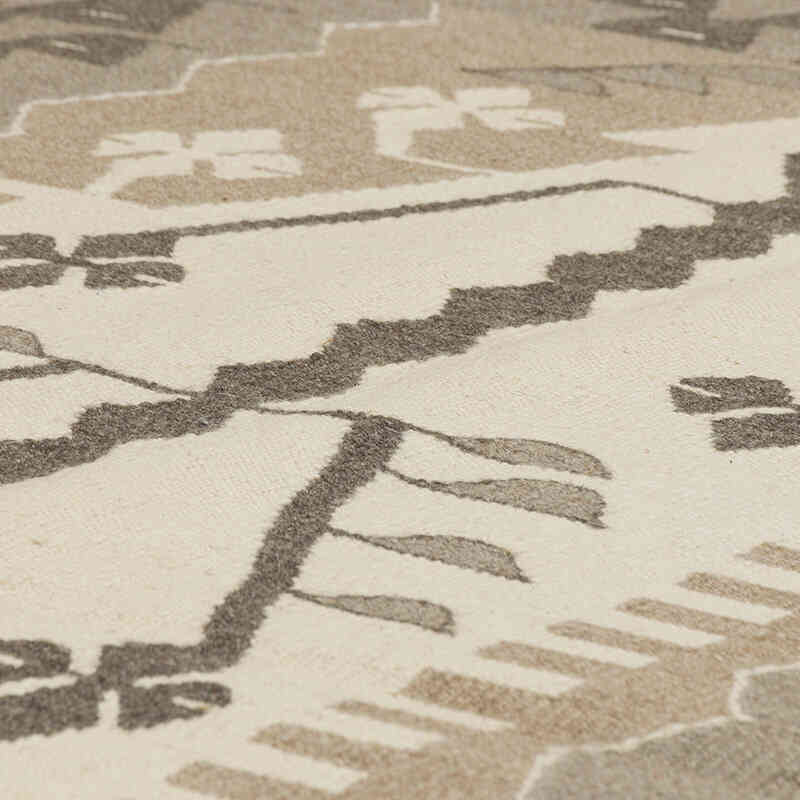New Handwoven Turkish Kilim Rug - 3' 8" x 5' 7" (44" x 67") - K0079465