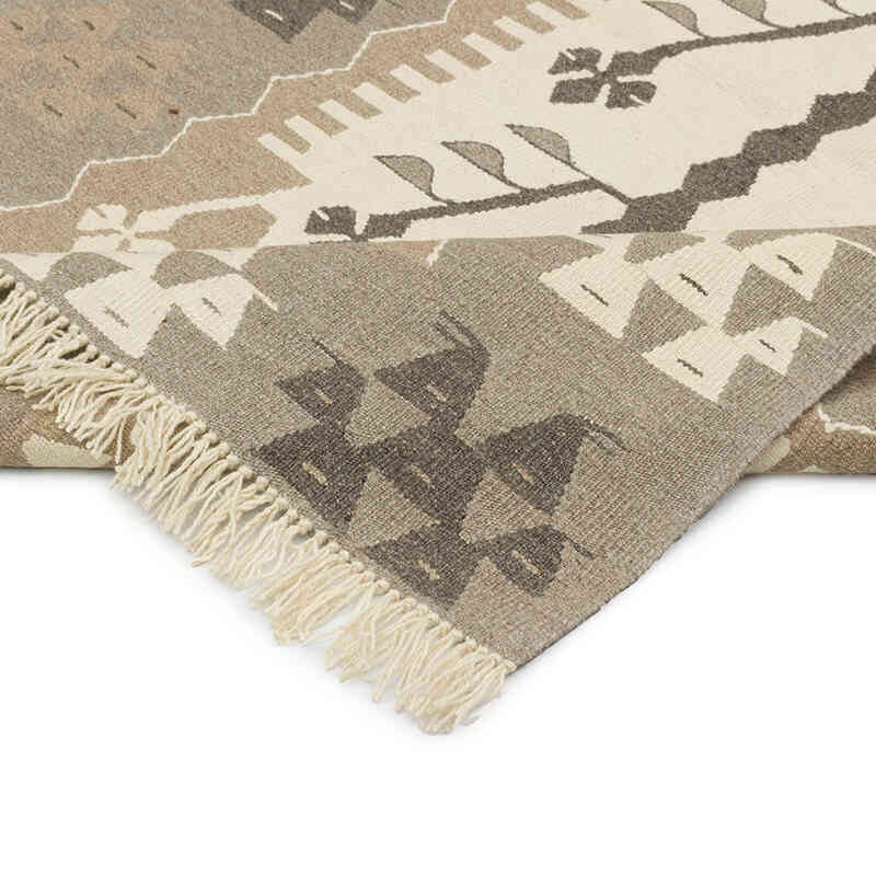 New Handwoven Turkish Kilim Rug - 3' 8" x 5' 7" (44" x 67") - K0079465