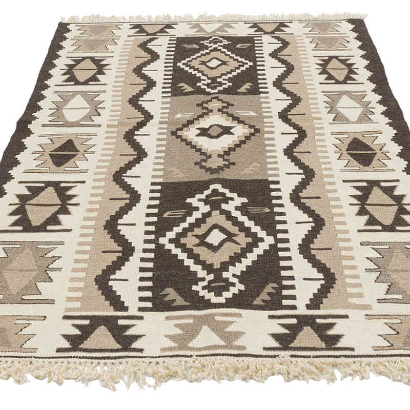 Nueva Alfombra Turca Kilim - 113 cm x 172 cm - K0079466