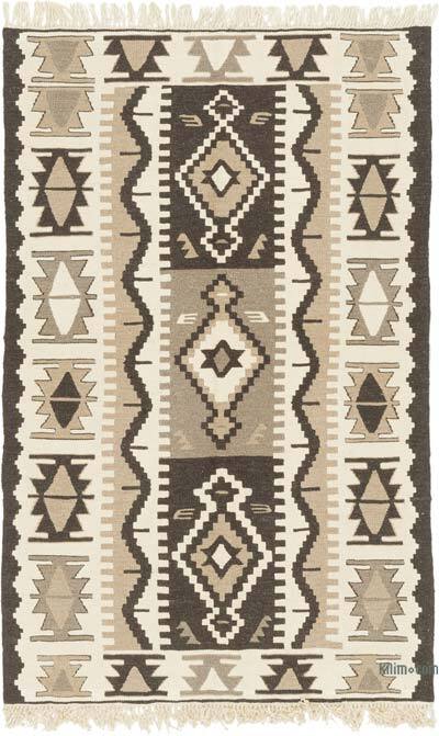 Yeni Kök Boya El Dokuma Kilim - 113 cm x 172 cm