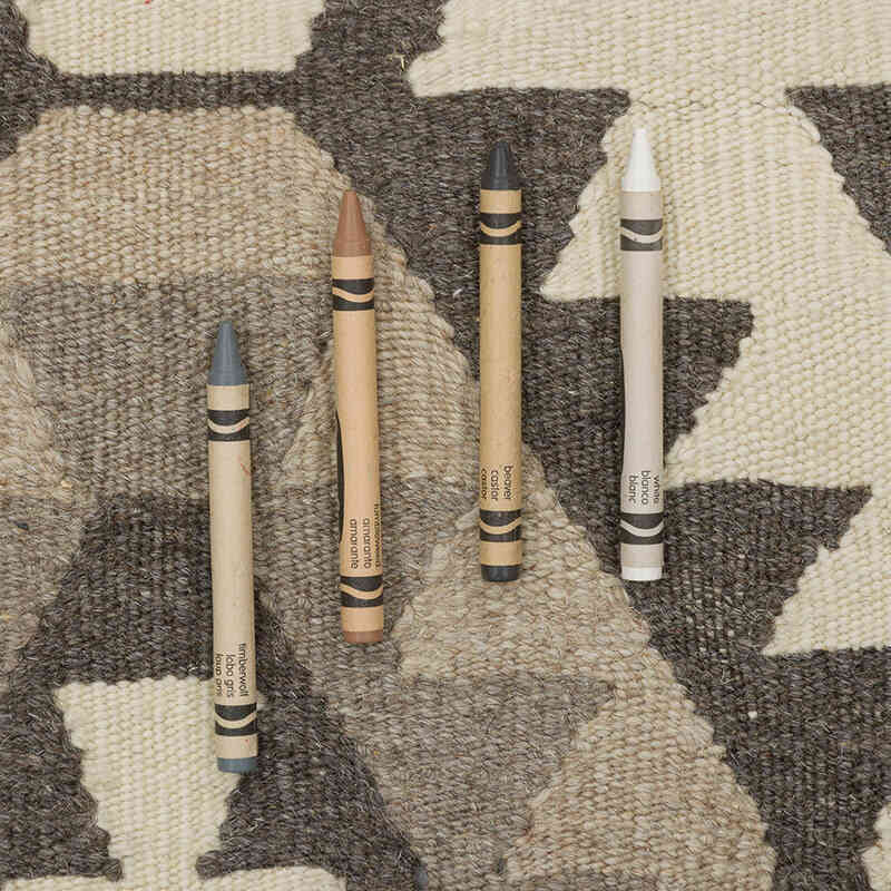 Yeni Kök Boya El Dokuma Kilim - 91 cm x 120 cm - K0079467