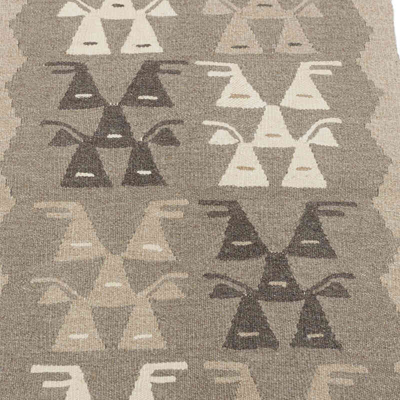 New Handwoven Turkish Kilim Rug - 2'  x 3' 1" (24" x 37") - K0079469