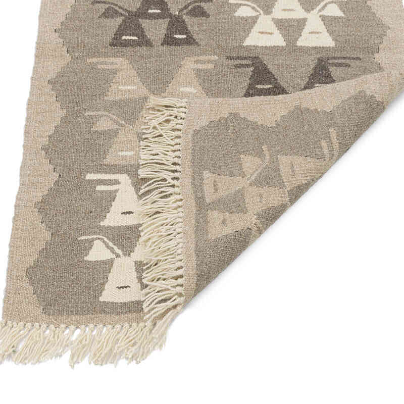 New Handwoven Turkish Kilim Rug - 2'  x 3' 1" (24" x 37") - K0079469