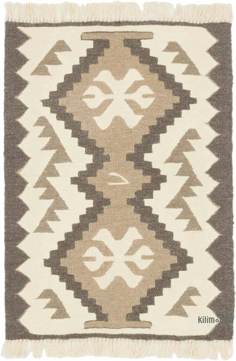 Nueva Alfombra Turca Kilim - 63 cm x 88 cm - K0079470