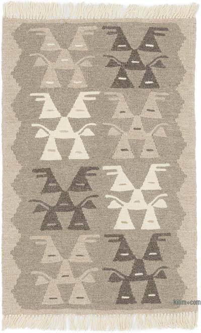 New Handwoven Turkish Kilim Rug - 2'  x 3'  (24" x 36")