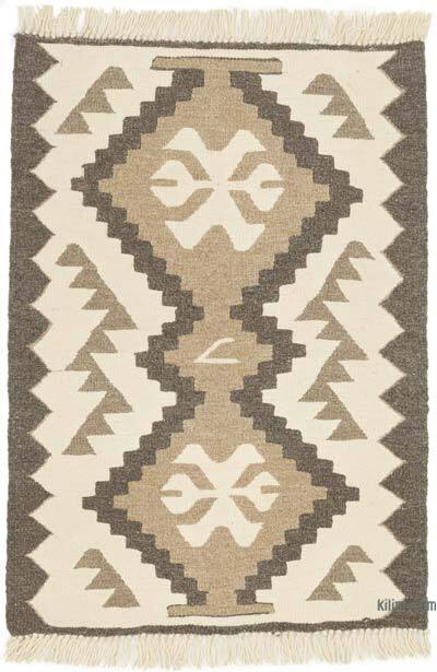 Yeni Kök Boya El Dokuma Kilim - 64 cm x 90 cm