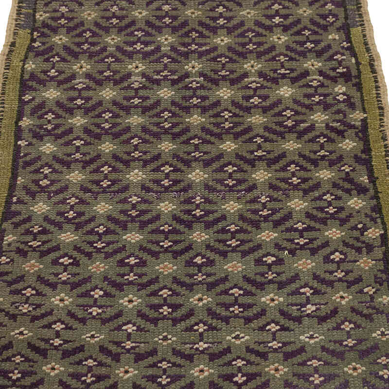 Vintage Turkish Hand-Knotted Rug - 1' 10" x 2' 10" (22" x 34") - K0079490