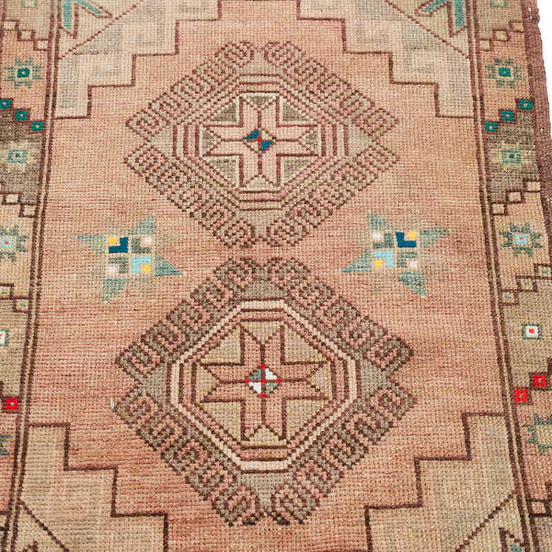 Alfombra Vintage Turca Anudada a Mano - 55 cm x 89 cm - K0079499