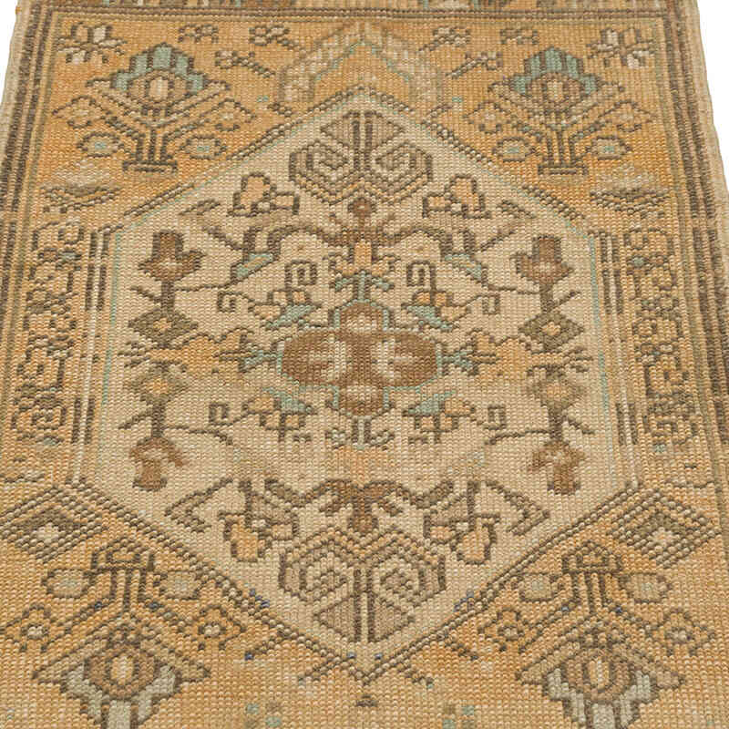 El Dokuma Vintage Halı - 50 cm x 82 cm - K0079506