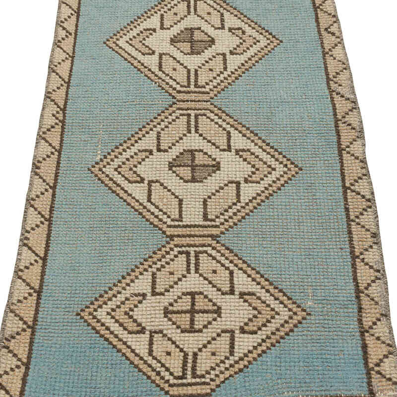 Alfombra Vintage Turca Anudada a Mano - 50 cm x 88 cm - K0079521