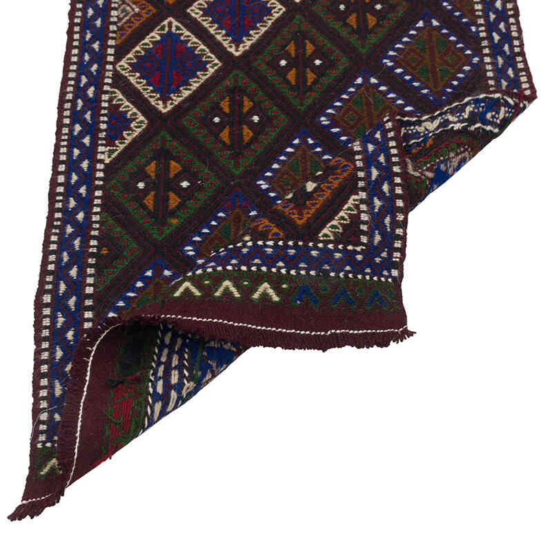 Alfombra Vintage Turca Anudada a Mano - 52 cm x 91 cm - K0079529