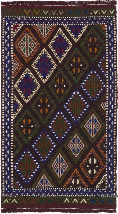 Vintage Turkish Hand-Knotted Rug - 1' 8" x 3'  (20" x 36")