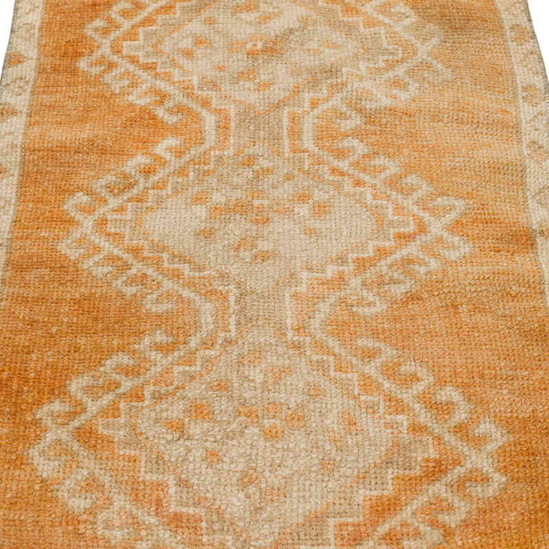 Vintage Turkish Hand-Knotted Rug - 1' 8" x 2' 10" (20" x 34") - K0079543