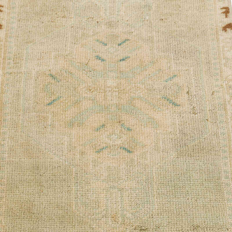 Alfombra Vintage Turca Anudada a Mano - 43 cm x 80 cm - K0079555