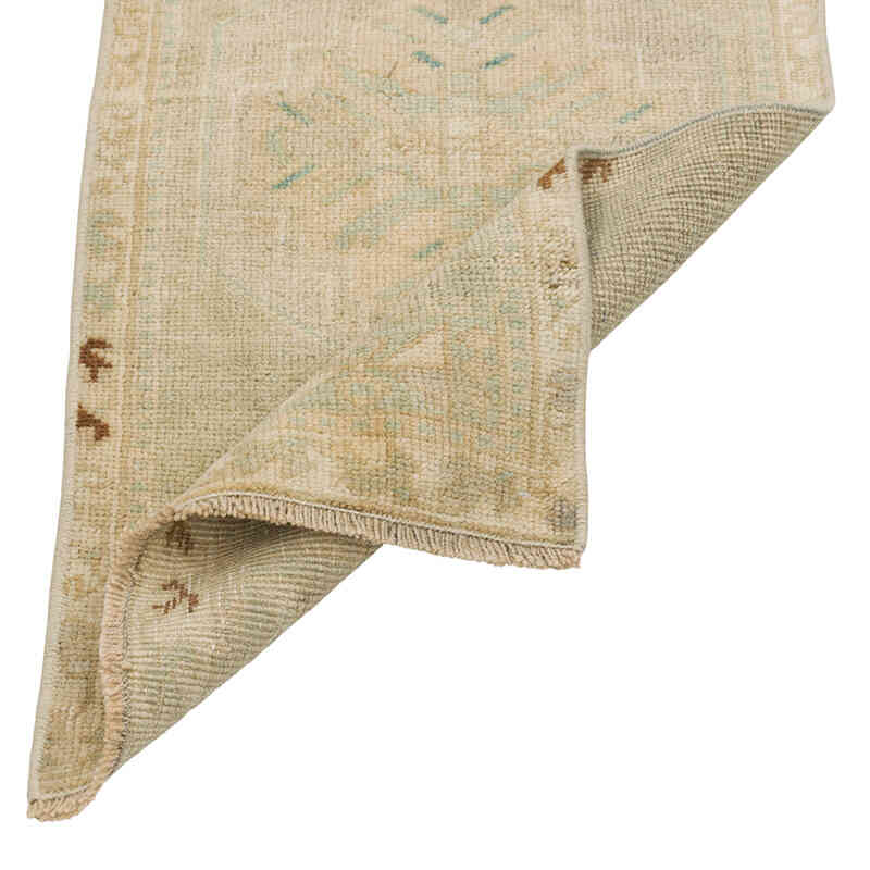 Alfombra Vintage Turca Anudada a Mano - 43 cm x 80 cm - K0079555