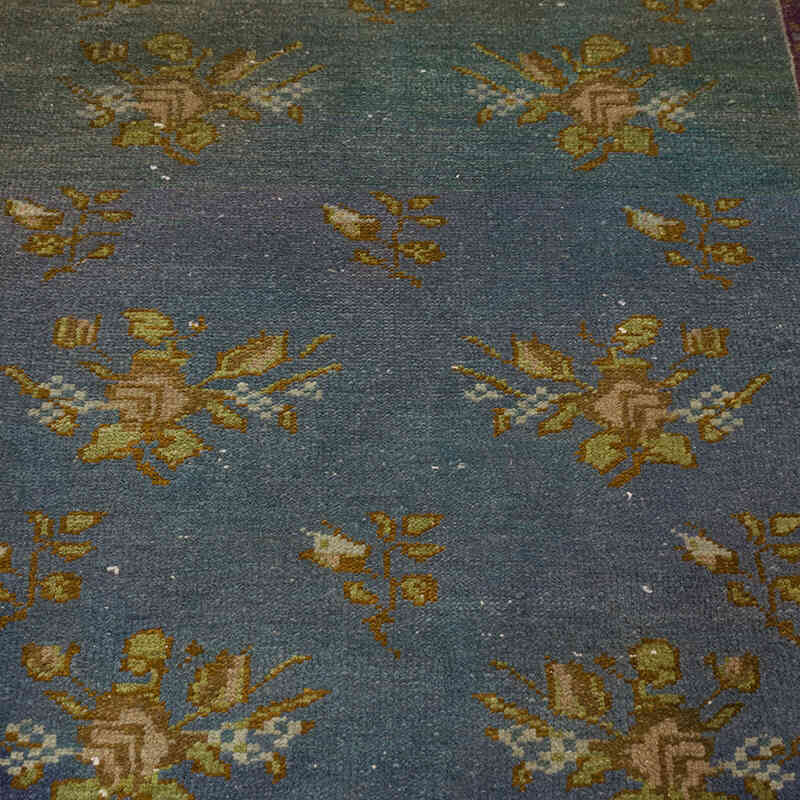 Alfombra Vintage Turca Anudada a Mano - 72 cm x 85 cm - K0079557